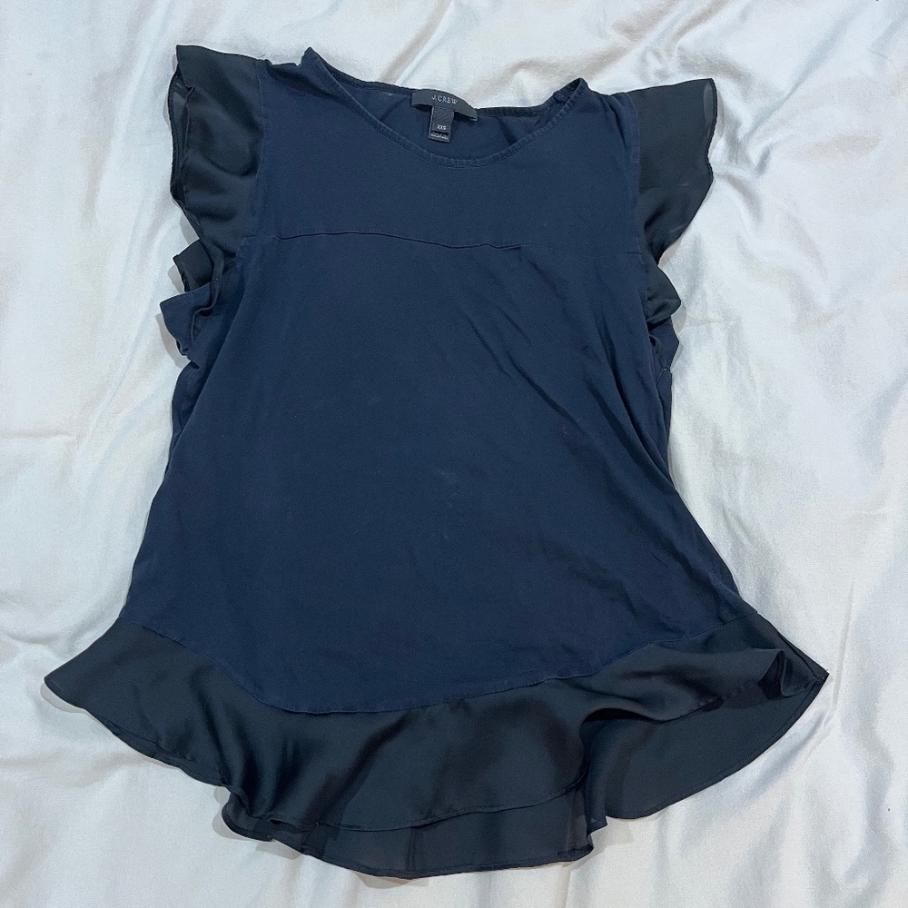 Black Dressy Top XXS